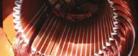 Electric motor rewinding